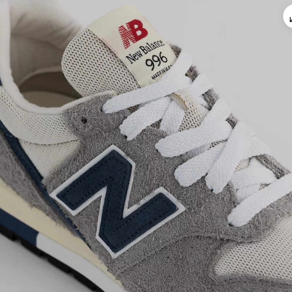 New Balance 996 Men's Made in USA Grey Day WOMEN size 7/38 EUR/23.5cm